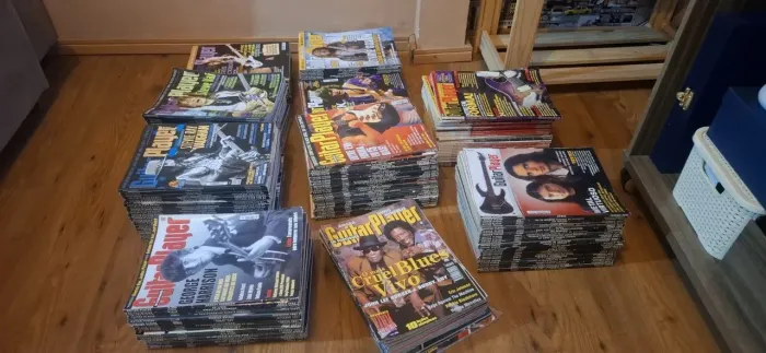 COLEÇÃO GUITAR PLAYER BRASIL 1996-2017 | +250 REVISTAS | RARA