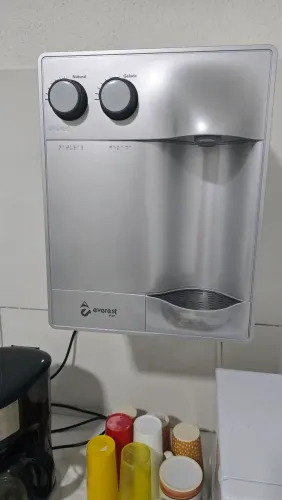 Purificador De Água Refrigerado Everest Star Prata Cor Prateado