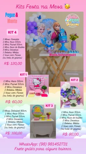 Pegue e Monte - Festa na Mesa.