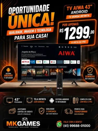 Tv smartv 43