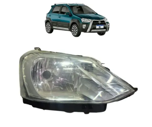 Farol Dianteiro Direito Toyota Etios Cross 2013 A 2019