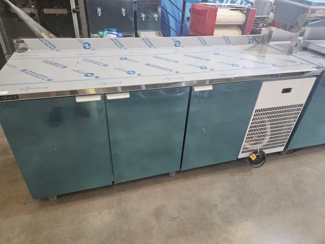 balcão de preparo refrigerado inox 2 metros