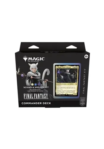Magic The gathering - Deck de Commander - Final Fantasy - Scions and Spellcraft - (WUB)