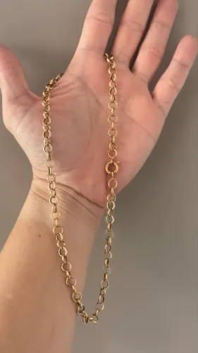 Cordão ouro 18k 550,00 o grama