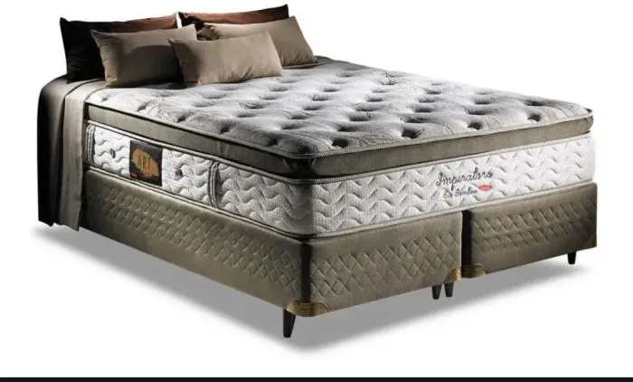 VENDO CAMA BOX QUEEN NOVA - Herval Imperatore Eco Bamboo Queen