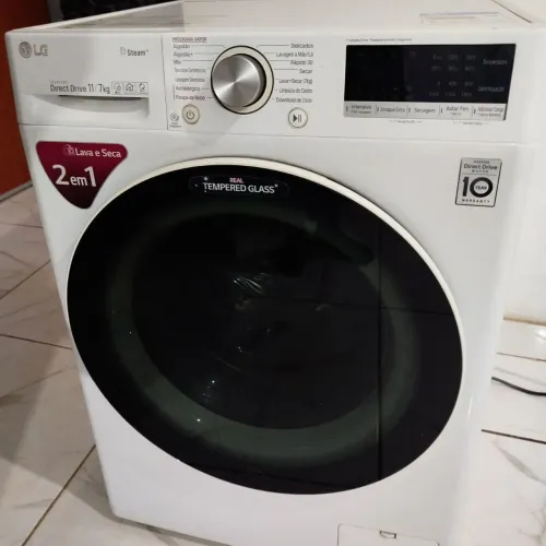 Lava e seca LG 11kg com tecnologia wi-fi 