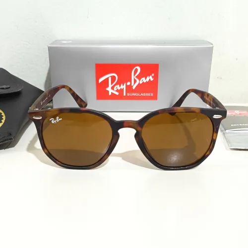 Óculos de sol Ray ban Hexagonal 4306 tartaruga novo
