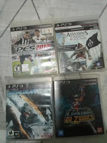 VENDO LOTE DE JOGOS PS3 - BOM ESTADO