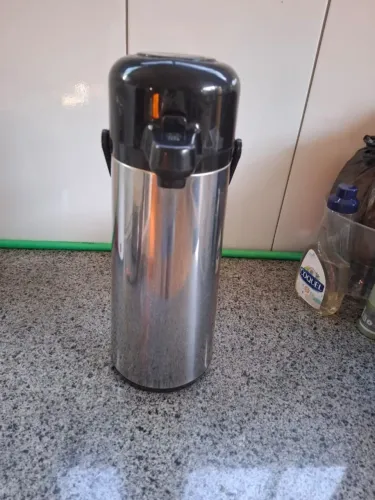 Garrafa térmica inox grande