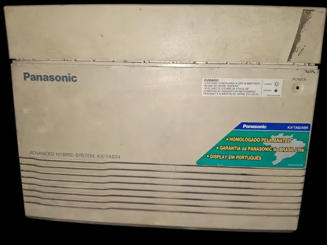 Central telefônica Panasonic telefones e componentes antigos lote peças aparelhos e partes