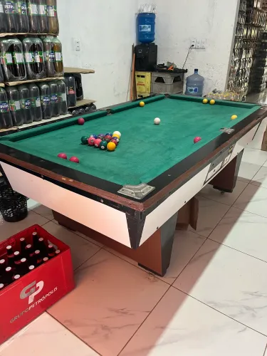 Sinuca grande dois jogos!