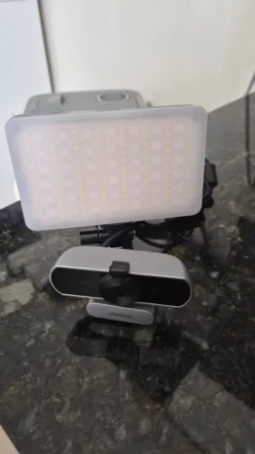 KIT Webcam + Iluminação RGB