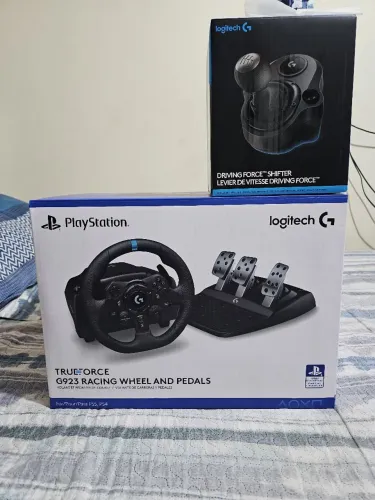 Volante Logitech G923 + Câmbio