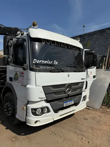 Vendo Mercedes atego 2426 completo com cabine estendida