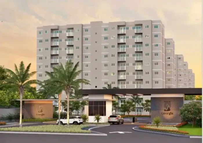 Condomínio Residencial Altos da Geórgia Apartamento de 2 quartos sacada Parque Geórgia - C
