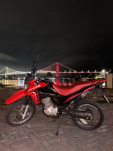 NOVA BROS NXR 160 FLEX 2024 VERMELHA 