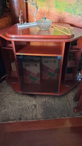 Móvel de madeira para sala