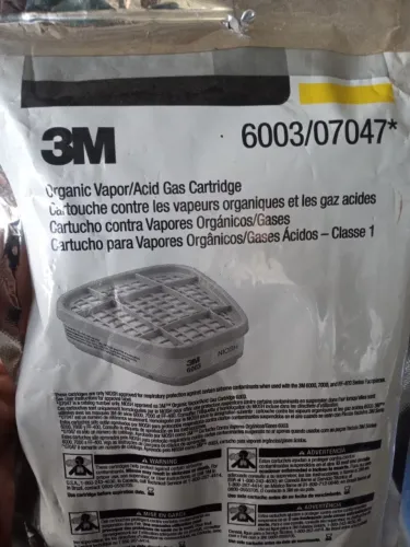 Cartucho químico para proteção respiratória