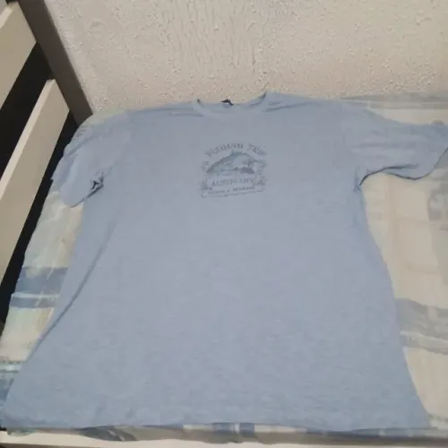 Camiseta Azul Fishing - GG2