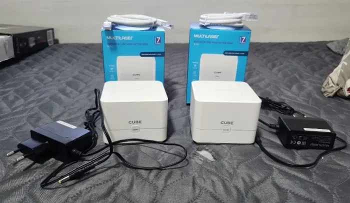 2 Roteadores cube mesh ac1200 gigabit re166