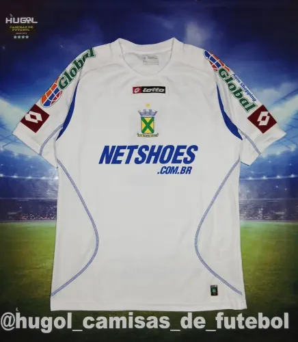 Camisa do Santo André 2009 Lotto #2 de jogo Perfeita