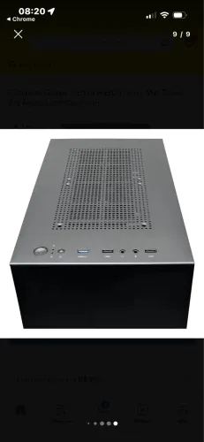 Gabinete Gamer Pichau Hx300 Glass Mid Tower Atx Pg-hx3-g01 Cor Preto
