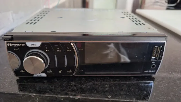 DVD Player Automotivo H-Buster HBD-8810AV - Sem Uso