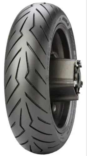 Pneu moto pirelli aro 13 diablo rosso scooter 130/70-13 63p