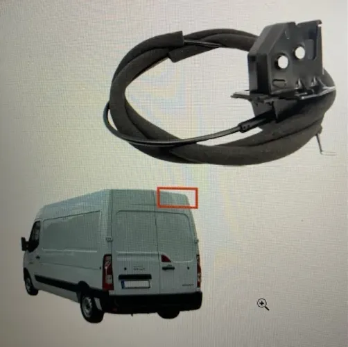 Fechadura superior porta traseira direita Renault Master