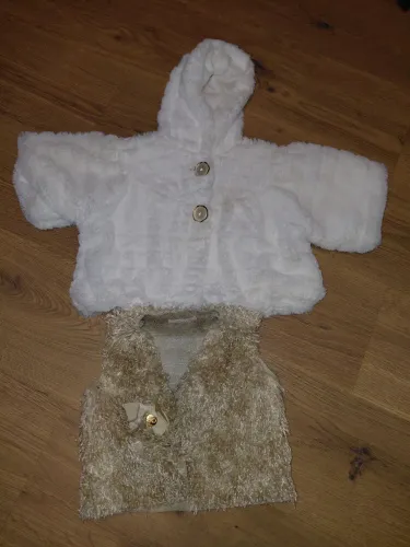 Conjunto Infantil Inverno Tamanho 1 - Jaqueta + Colete