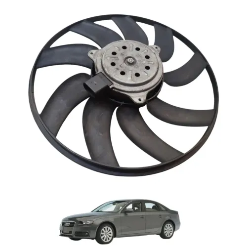 Ventoinha Eletroventilador C/detalhe Sem Trava Audi A4 12/16