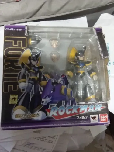 Rockman Forte Megaman Bass & Treble D-arts bandai original boneco figura