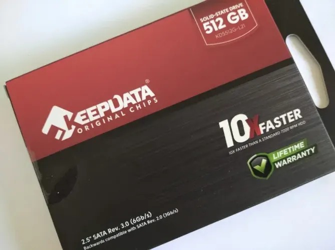 HD ssd Keepdata 512gb Sata 3 KDS512G-L21 550mb/s - Lacrado