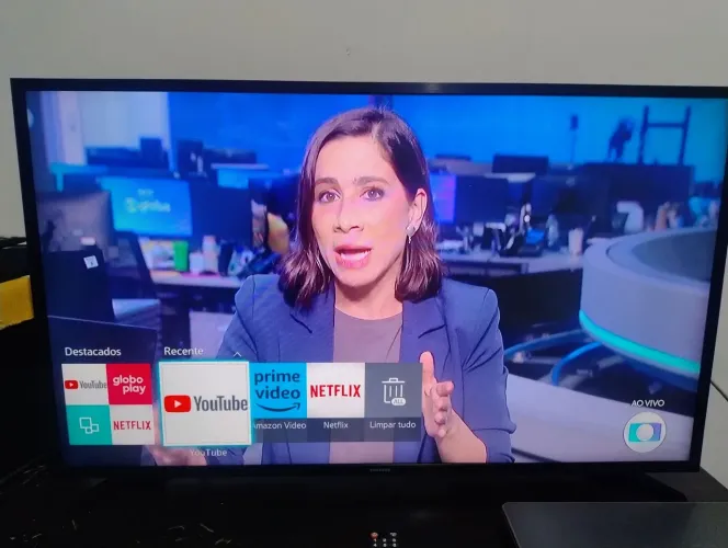 Vende se smart TV Samsung 43 polegadas, Semenova, muito boa para jogos