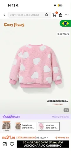 Roupas bebê menina chamar wp