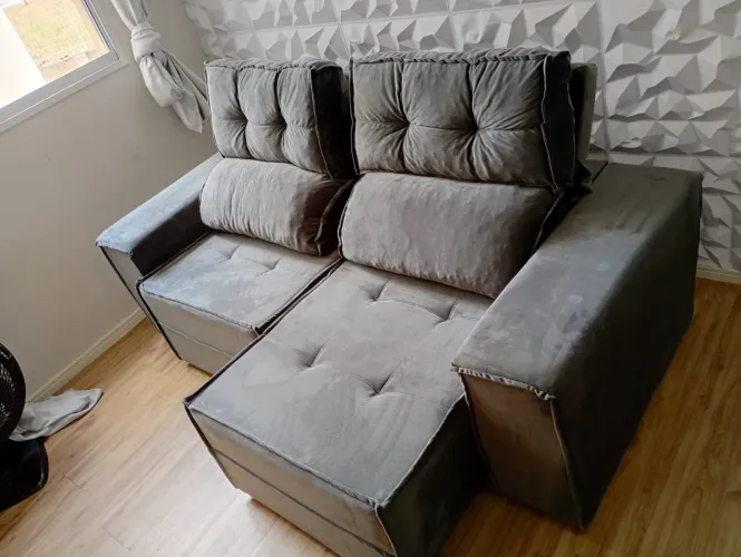 Sofá retrátil 2m frete grátis 