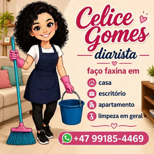 Diarista em Blumenau  f