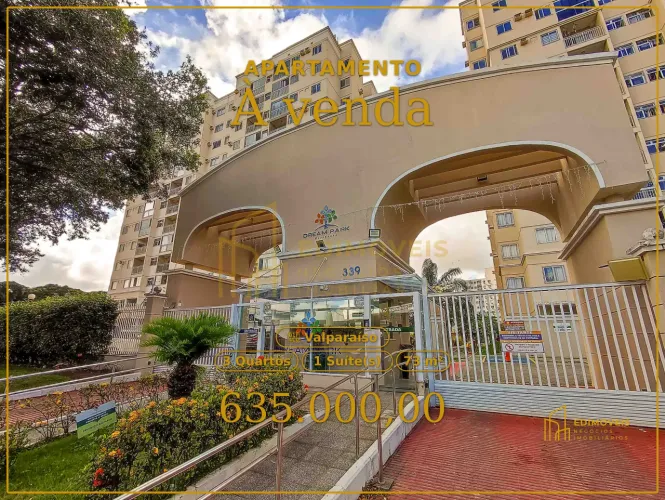 Valparaíso: apartamento moderno com varanda e lazer completo para a família!