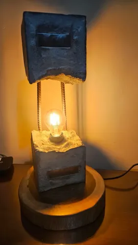 Abajur artesanal