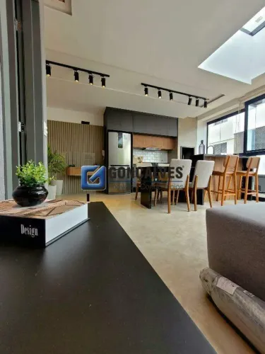 Cobertura Duplex à Venda no Centro de SBC | 1 Suíte + Escritório, Espaço Gourmet e 1 Vaga