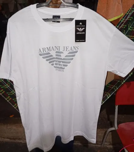 Camisa Armani Jeans Branca M/G