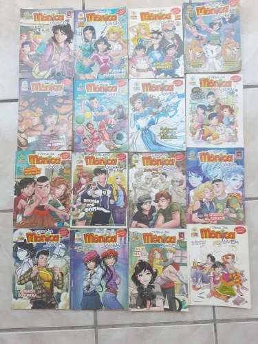 16 HQs/Gibis da Turma da Mônica Jovem em bom estado