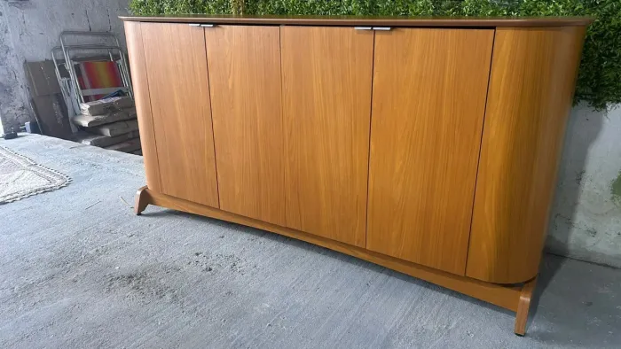 Buffet aparador curvo