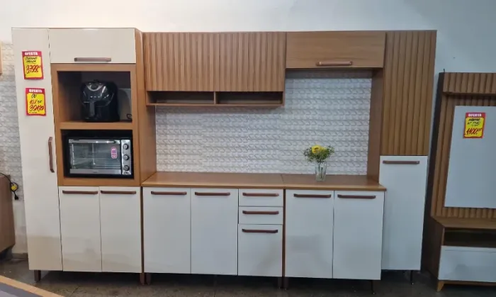 Armário De Cozinha Completo - Desconto Especial!