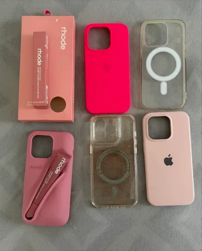 Kit com 5 Capas para iPhone + Capa Rhode Original - R$ 70