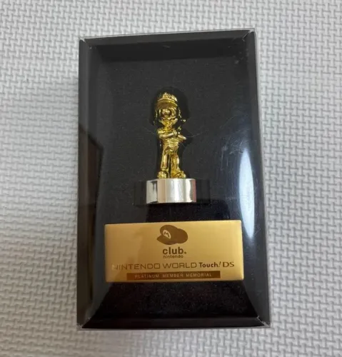 Troféu Mario Dourado Club Nintendo Reservado