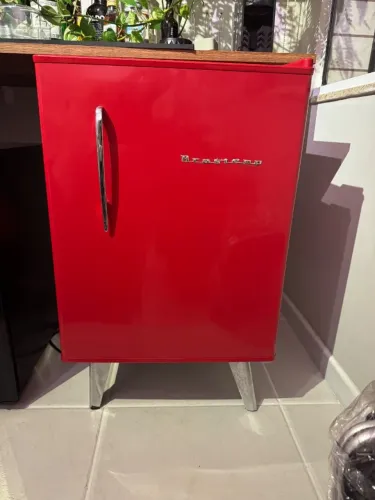 Frigobar Brastemp Retrô Vermelho