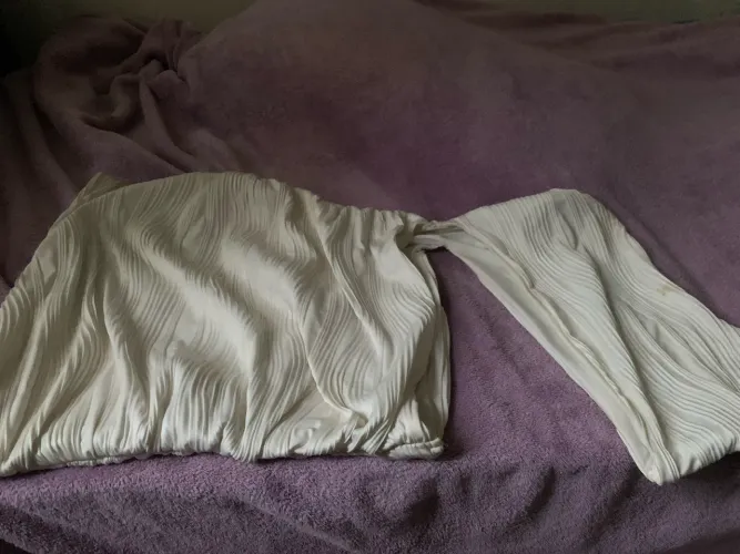 vestido branco aberto 