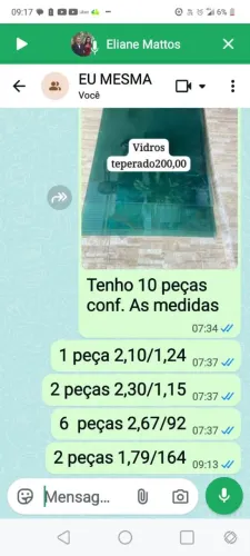 Vidros teperados grandes