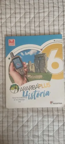 Araribá Plus história 6 ano - livros didáticos